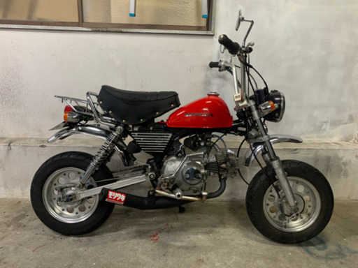 モンキー　ホンダ　monkey honda １２Ｖ　自賠責約５年　ボアアップ　ヨンフォア　ロンスイ　10インチホイール