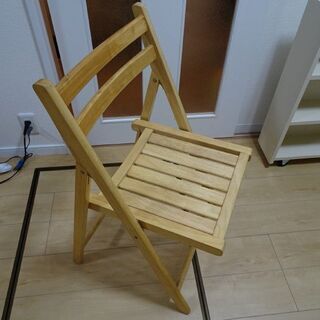 木製折り畳み椅子　中古