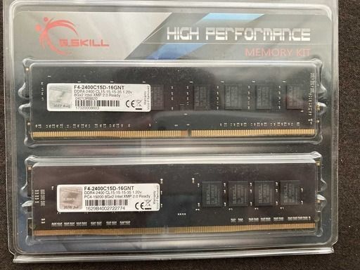 デスクトップ用DDR4 4x8GB PC-2400規格 G.Skill High Performance Memory【】