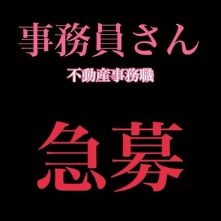 不動産の事務員さん