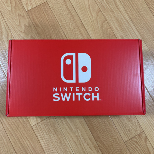 赤箱】【新品未開封】新型 Nintendo Switch バッテリー持続時間が長く ...