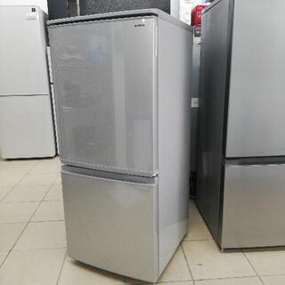 SHARP シャープ SJ-D14D-S 137L 2018年製 冷蔵庫 - キッチン家電
