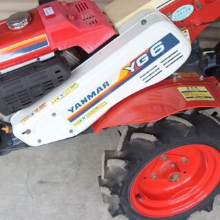 管理機/耕運機　ヤンマー　YG6　芋ほりに