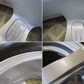 【スタッドレスタイヤ】ブリジストン ブリザック ＶＲＸ　ＶＩＯＬＥＮＴＯアルミホイール付き　１８５／６０Ｒ１５