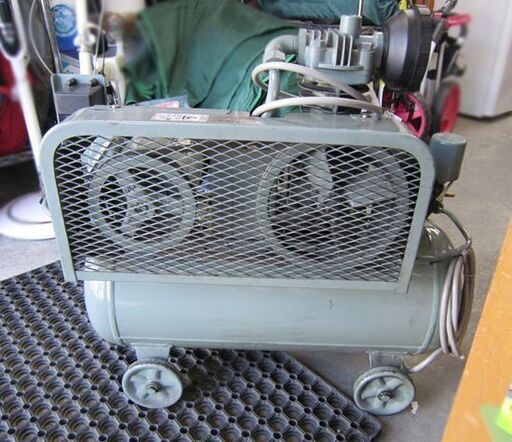 札幌市内限定 ジャンク 日立 ベビコン 圧力開閉器式 エアーコンプレッサー 0.75P-9.5VD5 札幌市 白石区 東札幌 札幌市内限定 ジャンク 日立 ベビコン 圧力開閉器式 エアー