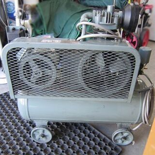 札幌市内限定 ジャンク 日立 ベビコン 圧力開閉器式 エアーコンプレッサー 0.75P-9.5VD5 札幌市 白石区 東札幌