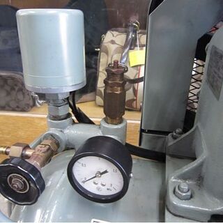 札幌市内限定 ジャンク 日立 ベビコン 圧力開閉器式 エアーコンプレッサー 0.75P-9.5VD5 札幌市 白石区 東札幌
