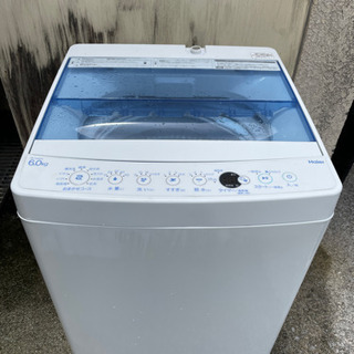 送料・設置込み 洗濯機 6kg Haier 2019年