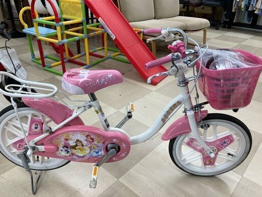 子供用自転車　BRIDGESTONE 16ｲﾝﾁ　ﾋﾟﾝｸ