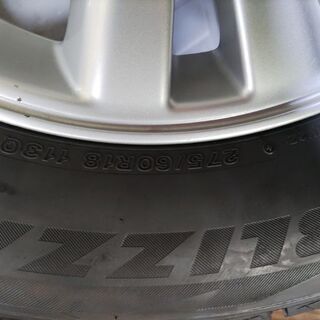 ランクルシグナス純正18インチ、タイヤ、ホイールセット!!38000円