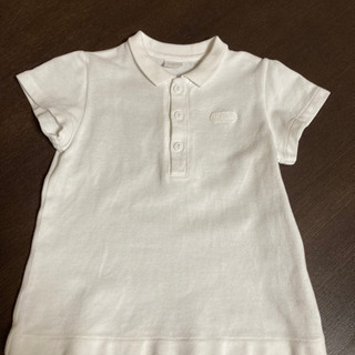 baby Dior  90  白ポロシャツ　高級ブランド