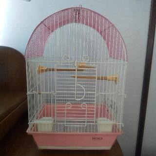 【ネット決済】ピンクの鳥かご