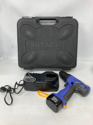 【7/28確約】【DIYする人どうぞ⚒】日立工機 コードレスドライバドリル FDS 7DVA 充電式 電動工具 穴開け DIY