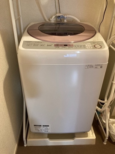 SHARP 洗濯機(7kg インバーター 風呂水ポンプ付き)