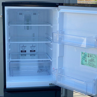 美品！三菱◇冷蔵庫 146L◇2020年製◇ドア右開きMR-P15E-B1◇人気のブラック◇JF-0130 美品！三菱◇冷蔵庫 146L◇2020年製◇ドア右開きMR-P15E-