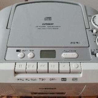 東芝  CDカセットテープレコーダー