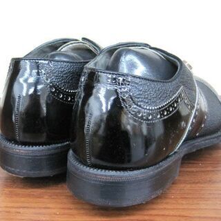 フットジョイ ゴルフシューズ 52233 レトロ classic クラシック FOOTJOY ブラック レザー グッドイヤーウェルト製法 25.5cm EE 札幌市手稲区