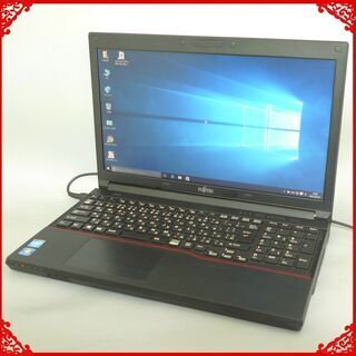 ノートパソコン 中古動作良品 Win10 15.6型 富士通 LIFEBOOK A553/G Celeron 4GB 320G DVDRW LibreOffice 初心者向け 即使用可能 LIFEBOOK 中古パソコン 富士通 A553 Microsoft Office2019 Win10 新
