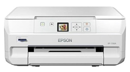 【極美品】 EPSON エプソン COLORIO カラリオ プリンター インクジェット複合機 2016年製 EP-708A