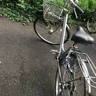 自転車　ママチャリ　6段変速