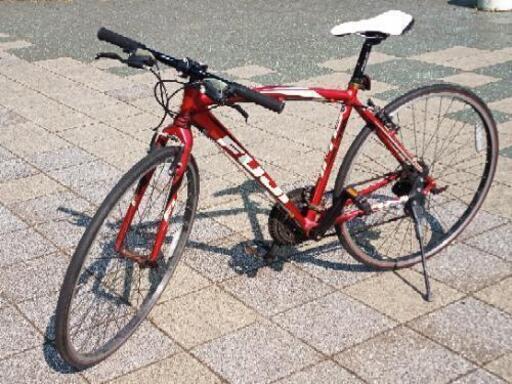 FUJIフジ クロスバイク Sparrowスパロウ　レッド　アルミフレーム FUJIフジ クロスバイク Sparrowスパロウ レッド アルミフレーム 高額