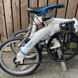 ルノー　折り畳み自転車　 １６インチ　ベルトドライブ