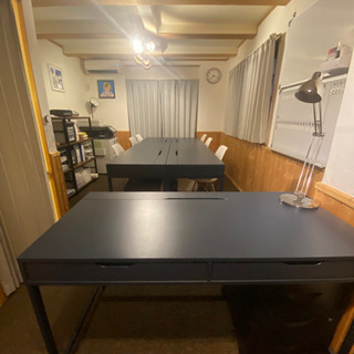 【ネット決済】IKEAのオフィス家具テーブル　タイムセール
