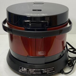 4合炊き 炊飯器 おひつ御膳 RZ-WS4M メタリックレッド 軽量内釜 12時間保温★買取帝国 志木店