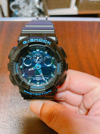 G-SHOCK ブルーカモフラ