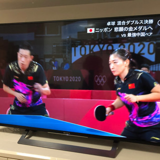 全然映るけどジャンク扱い】SONY BRAVIA 49V型【49X8300D】 後日画像UP