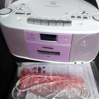 【ネット決済】TOSHIBA　東芝　 CD ラジオカセットレコー...