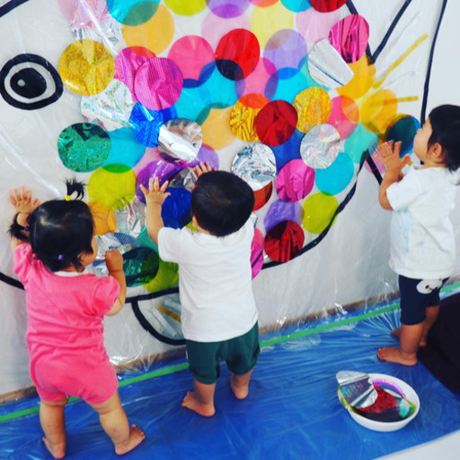 ぐちゃぐちゃ遊び親子教室 ぽん 大垣の絵画の生徒募集 教室 スクールの広告掲示板 ジモティー