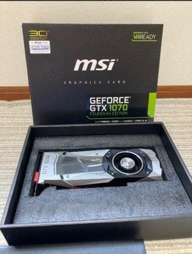 その他 MSI Geforce GTX1070 Founders Edition