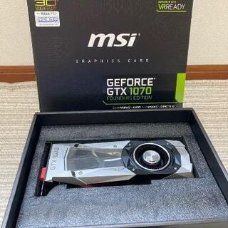 MSI Geforce GTX1070 Founders Edi...