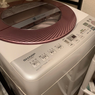 【受渡し決まりました】洗濯機　シャープ　2013年製　8kg 87L