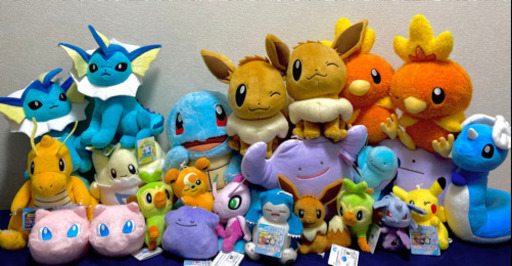 【新品未使用】ポケモン でっかいぬいぐるみシリーズ　24体セット