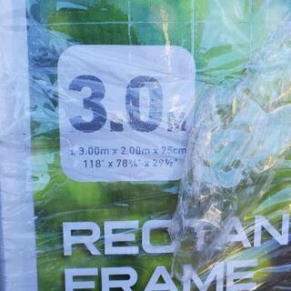 intex レクタングラーフレームプール 300×200 中古