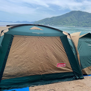 決まりました！コールマン　テント　タープ　セット