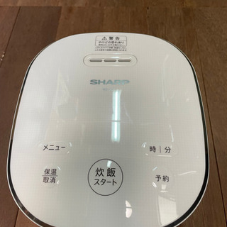 SHARP 炊飯器　KS-JC5-W 2019年製　3合炊き　新品