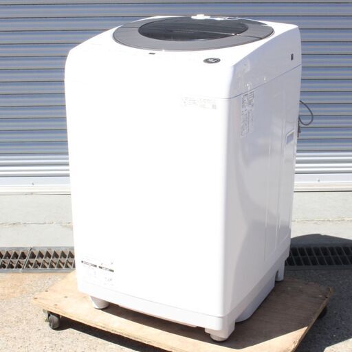 T525) ★高年式★ SHARP シャープ ES-GW11E 全自動洗濯機 2020年製 11kg 11.0kg 縦型洗濯機 簡易乾燥機能付 家電