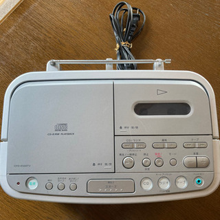 SONY カセットCDプレーヤー