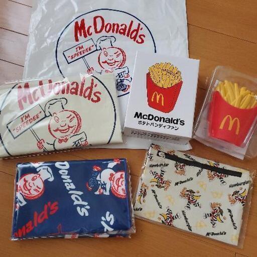 【新品未使用】マクドナルド ポテトハンディファン 他