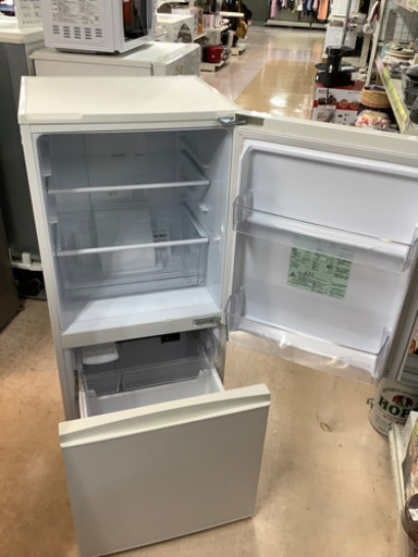 安心の1年間保証付  エルソニック2018年製 2ドア冷蔵庫 【トレファク町田店】 安心の6ヶ月保証付 AQUA 2018年製 2ドア冷蔵庫 【トレファク町田店】