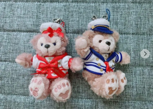ダッフィー シェリーメイぬいぐるみストラップ2 Rerere てだこ浦西の家電の中古あげます 譲ります ジモティーで不用品の処分
