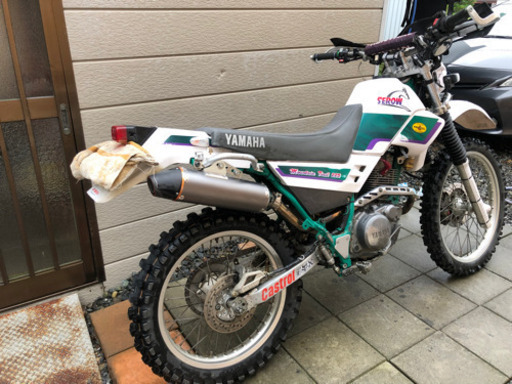 セロー225 林道使用