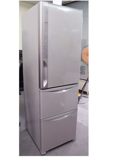 2017年製　日立　ノンフロン冷凍冷蔵庫　R-K320GV(T)型　定格内容積315L■真空チルド