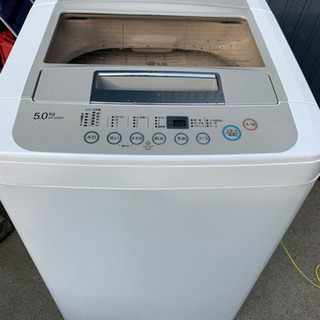 1,000円！全自動洗濯機 LG(エルジー) WF-J50SW ...