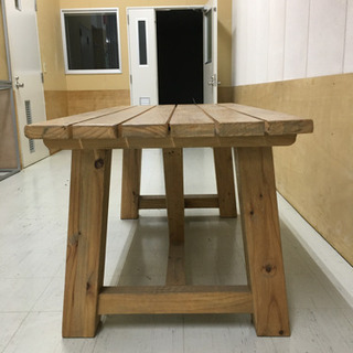 WTW ダブルティー ダイニングテーブル 高級 天然木