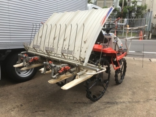 現状品 kubota クボタ 乗用田植え機 レインボー 4条植え SPK45 農業