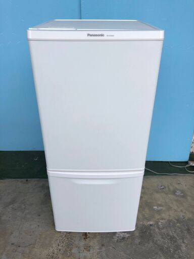 【高年式】Panasonic ノンフロン冷凍冷蔵庫 パナソニック 2ドア 138L 2019年製 NR-B14BW-W